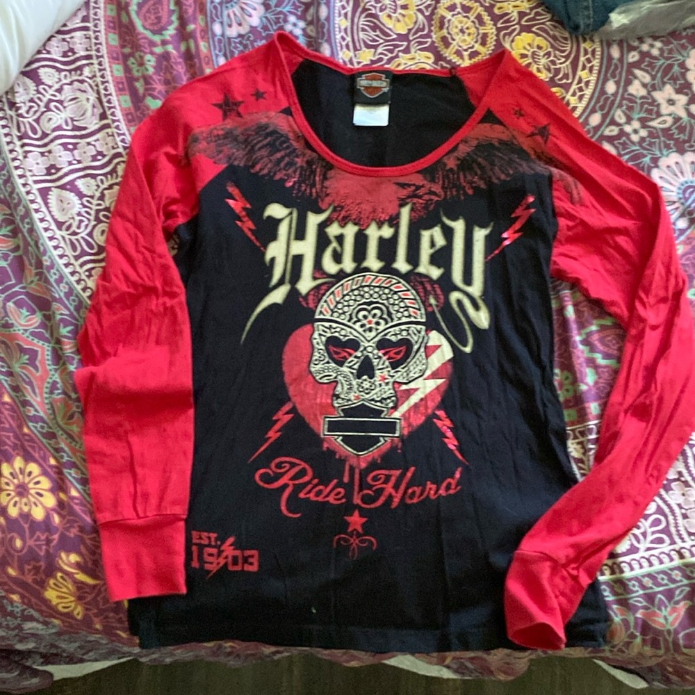 Harley-Davidson long sleeve T shirt